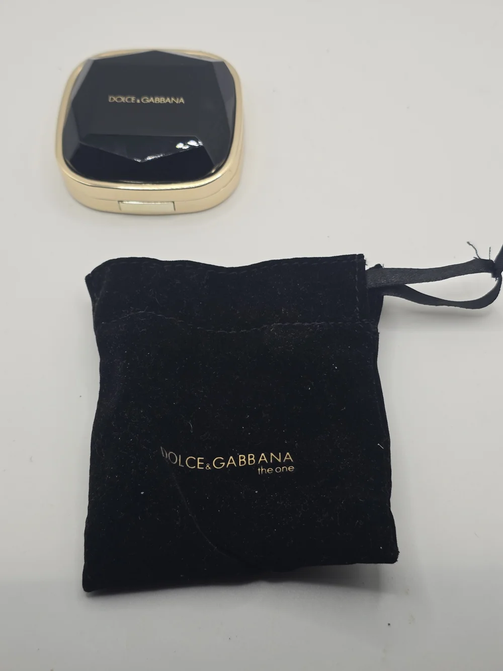 Dolce & Gabbana Dual Mirror Compact Case With Small Pouch